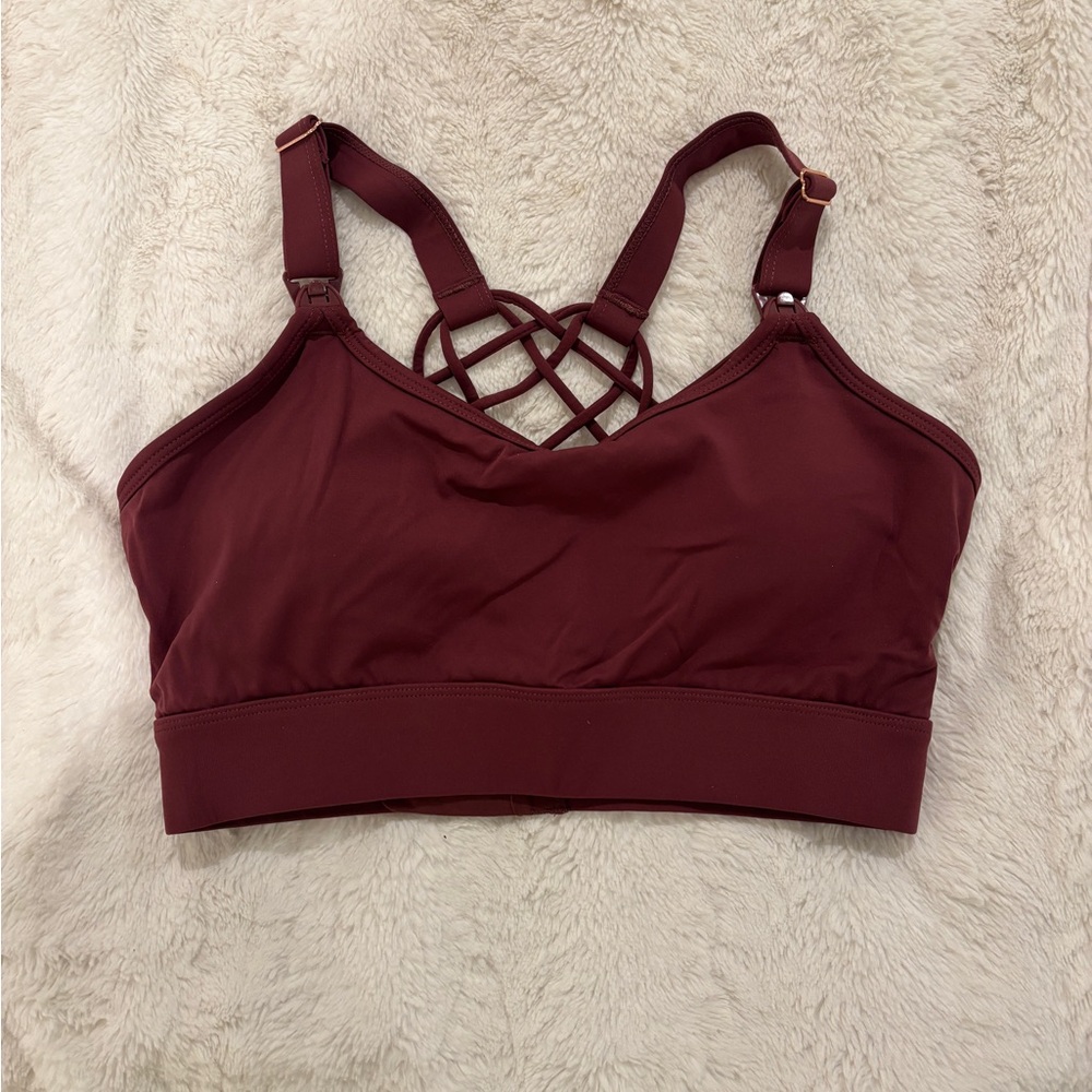Women's Nursing Sports Bra